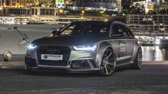 Αυτό το Audi RS6 Avant είναι σκέτη κόλαση, καθώς εκτός από δαιμονισμένη εμφάνιση διαθέτει και πανίσχυρο κινητήρα 670 ίππων.